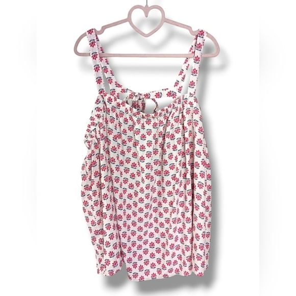 NWOT OLD NAVY TIE BACK SWING CAMI BLOUSE SIZE 3X - Picture 3 of 8